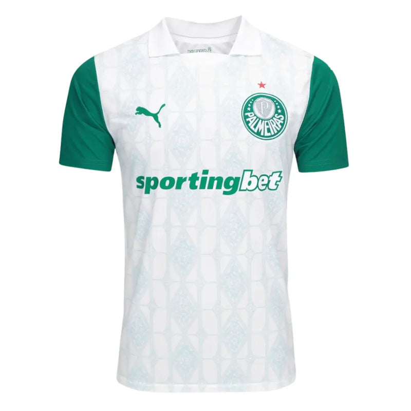 Camisa Masculina Palmeiras I 2025/26 - Branca